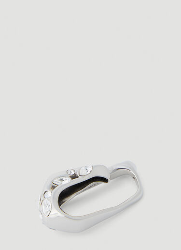 Gaze Ring Alexander McQueen Gaze Ring Silver amq0252039