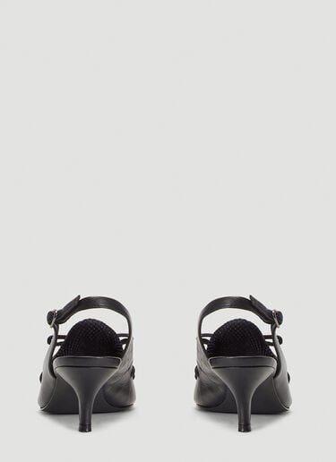 Upcycled Kitten Heels Ancuta Sarca Upcycled Kitten Heels Black anc0240001