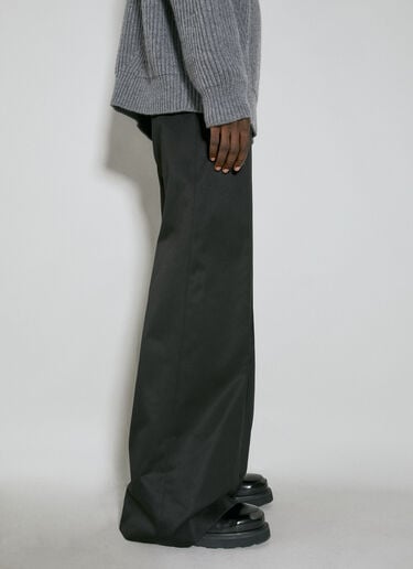Ann Demeulemeester 아샤즈 와이드 레그 팬츠 블랙 ann0154004