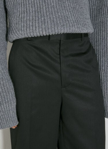아샤즈 와이드 레그 팬츠 Ann Demeulemeester 아샤즈 와이드 레그 팬츠 블랙 ann0154004