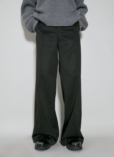 아샤즈 와이드 레그 팬츠 Ann Demeulemeester 아샤즈 와이드 레그 팬츠 블랙 ann0154004