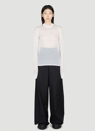 Betsy 长袖上衣 Ann Demeulemeester Betsy 长袖上衣 白色 ann0252012
