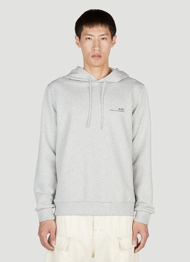 A.P.C. 아이템 후드 스웨트셔츠 그레이 apc0153008