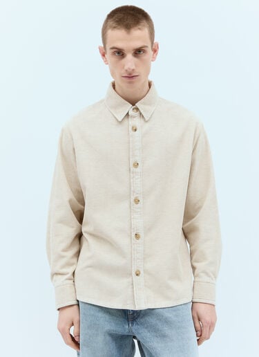 Surchemise Bobby Shirt A.P.C. Surchemise Bobby Shirt Beige apc0155003