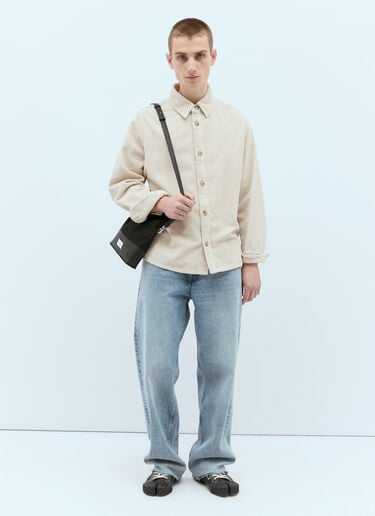 Surchemise Bobby Shirt A.P.C. Surchemise Bobby Shirt Beige apc0155003