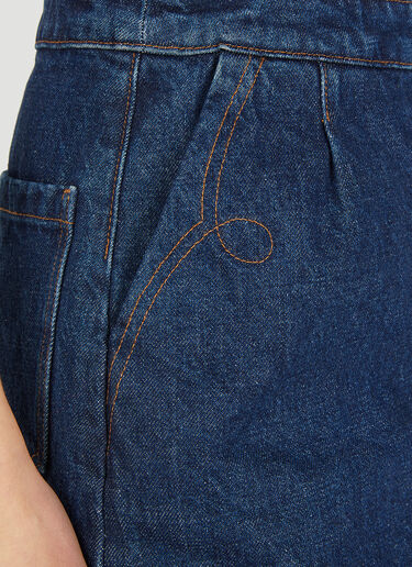 A.P.C. Brigitte 스커트 블루 apc0250013