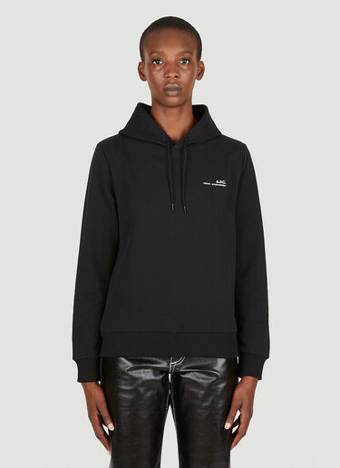 A.P.C. Item Hooded Sweatshirt Black apc0250018
