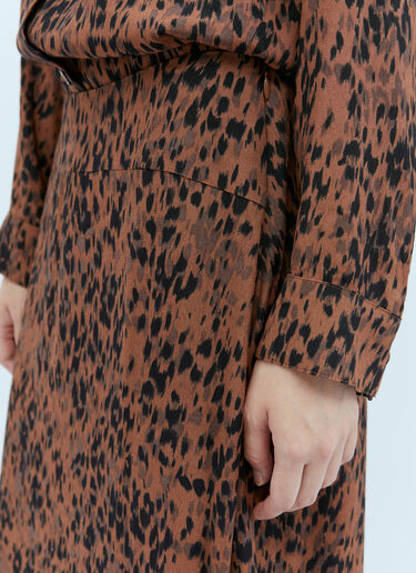 Jupe Maggie Midi Skirt A.P.C. Jupe Maggie Midi Skirt Brown apc0254007