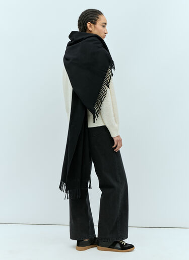 Alix Brodée Scarf A.P.C. Alix Brodée Scarf Black apc0255013