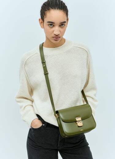 Small Grace Shoulder Bag A.P.C. Small Grace Shoulder Bag Green apc0255016