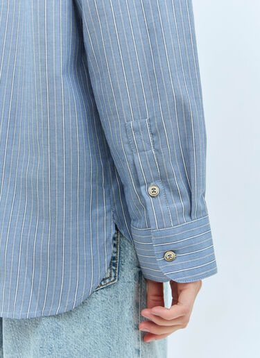 셀라 스트라이프 셔츠 A.P.C. 셀라 스트라이프 셔츠 블루 apc0257014