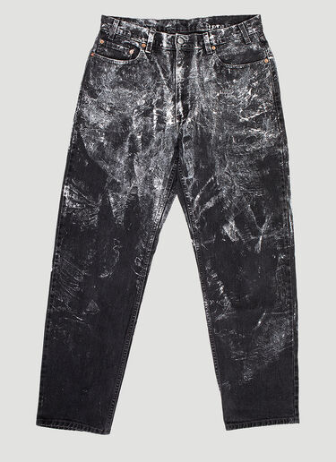 Vintage Hand-Painted Jeans APJP Vintage Hand-Painted Jeans Black apj0142005