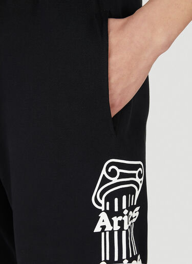 Aries Column Track Pants Black ari0152009
