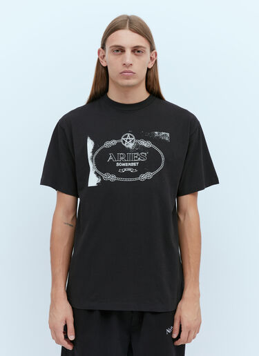 Wiccan Ring T-Shirt Aries Wiccan Ring T-Shirt Black ari0154002