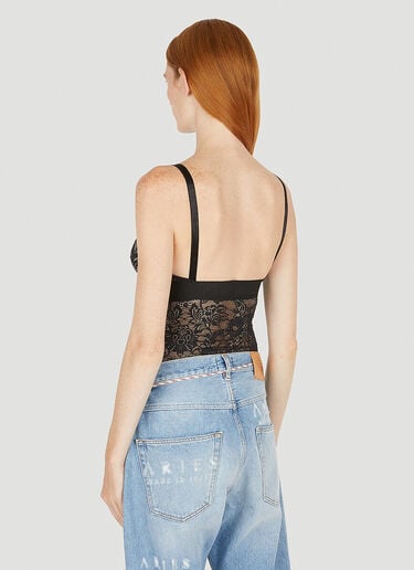 Fleur Lace Bodysuit Aries Fleur Lace Bodysuit Black ari0250001