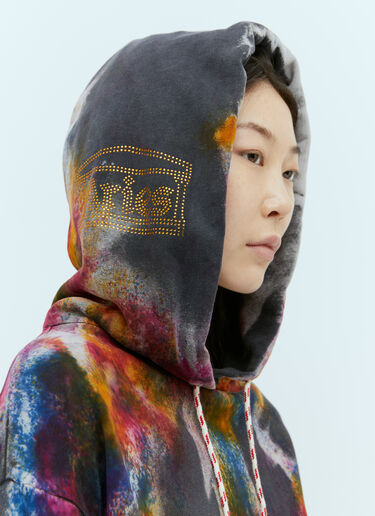 彩喷连帽运动衫 Aries 彩喷连帽运动衫 黑色 ari0254003