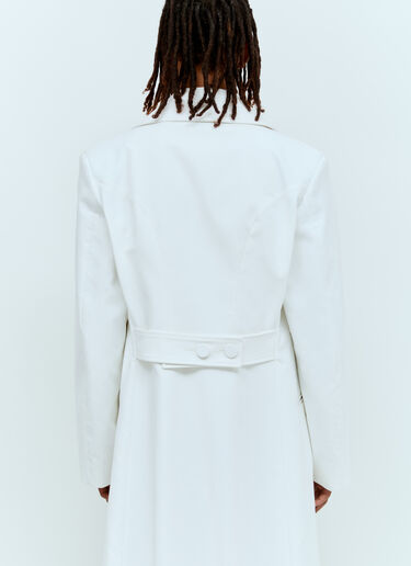Double Button Coat Aaron Esh Double Button Coat White ash0154006