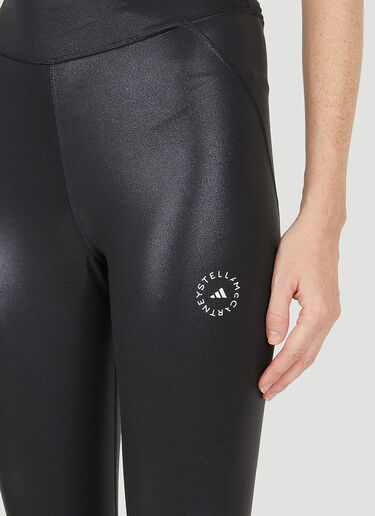 Logo Print Leggings adidas by Stella McCartney Logo Print Leggings Black asm0250020
