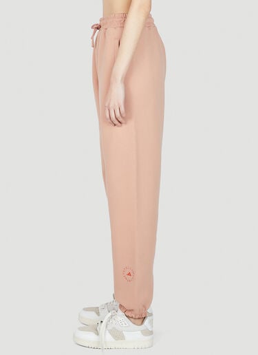 로고 프린트 트랙 팬츠 adidas by Stella McCartney 로고 프린트 트랙 팬츠 핑크 asm0251012