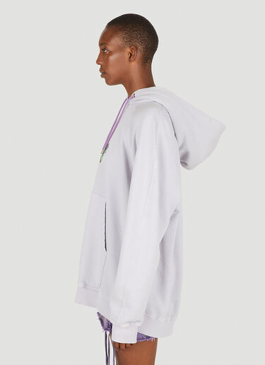 Logo Print Hooded Sweatshirt AVAVAV Logo Print Hooded Sweatshirt Lilac ava0250009