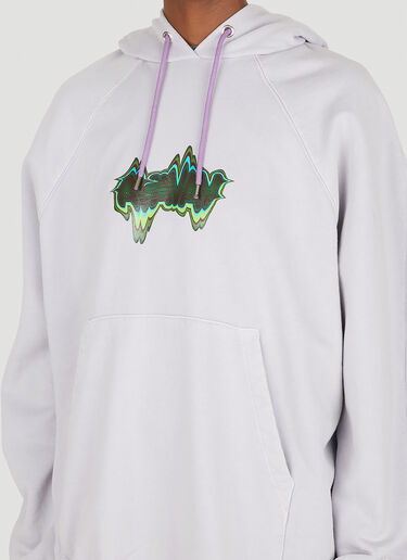 Logo Print Hooded Sweatshirt AVAVAV Logo Print Hooded Sweatshirt Lilac ava0250009