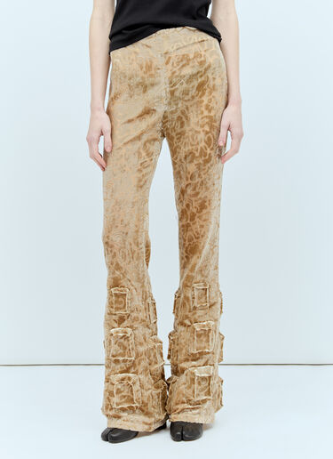 Boxy Suit Velvet Pant AVAVAV Boxy Suit Velvet Pant Beige ava0255003