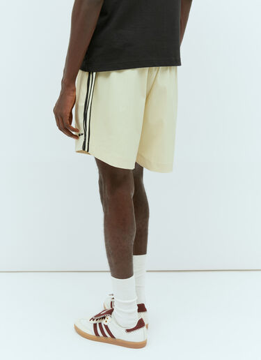 adidas by Wales Bonner 徽标刺绣运动短裤 米色 awb0354001