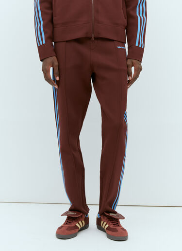 徽标刺绣运动裤 adidas by Wales Bonner 徽标刺绣运动裤 棕色 awb0354002