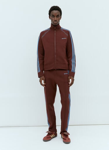 adidas by Wales Bonner Logo Embroidery Track Jacket Brown awb0354009