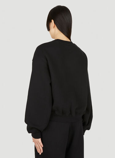 Alexander Wang Logo Sweatshirt Black awg0249023