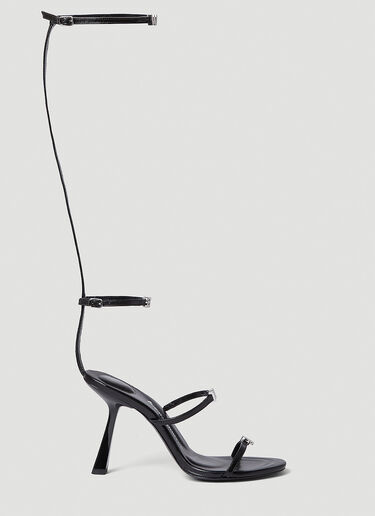 Alexander Wang Nala High Heel Sandals Black awg0252016