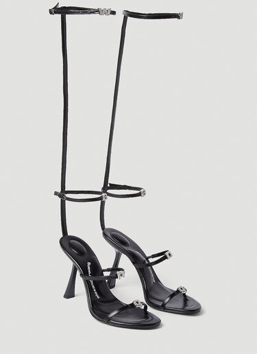 Alexander Wang Nala High Heel Sandals Black awg0252016