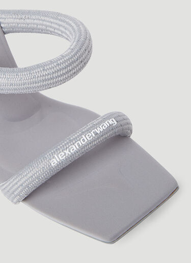 Alexander Wang Julie 高跟凉鞋 灰色 awg0253039