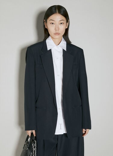 Alexander Wang 콤보 칼라 블레이저 블랙 awg0253059
