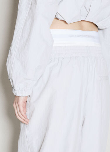 Alexander Wang 内裤裤腰运动裤 灰色 awg0255018