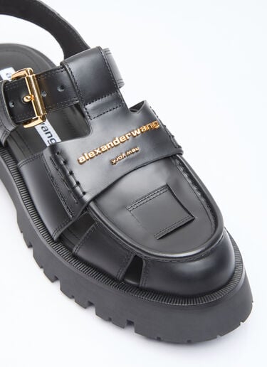 Alexander Wang 카터 케이지 샌들 블랙 awg0256022