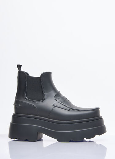 Alexander Wang 카터 플랫폼 레인 부츠 블랙 awg0257020
