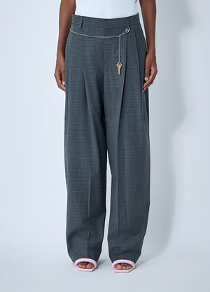Alexander Wang Tailored Wool Pants Grey awg0261008