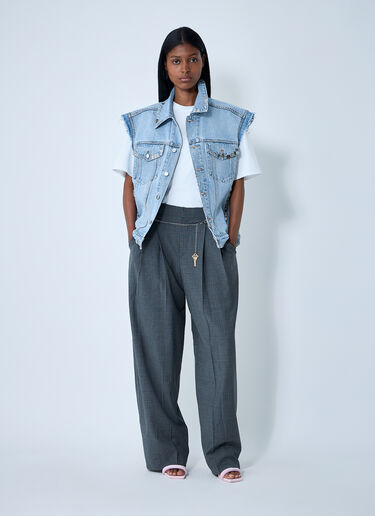Tailored Wool Pants Alexander Wang Tailored Wool Pants Grey awg0261008