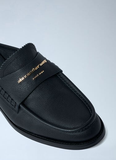 Carter Leather Loafer Alexander Wang Carter Leather Loafer Black awg0261023