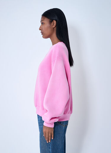 Alexander Wang Logo Motif Sweatshirt Pink awg0261029