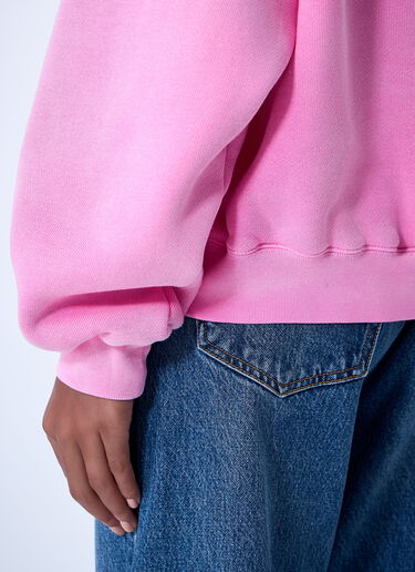 Logo Motif Sweatshirt Alexander Wang Logo Motif Sweatshirt Pink awg0261029
