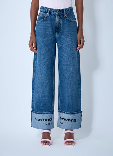 Alexander Wang Embroidered Jeans Denim awg0261032