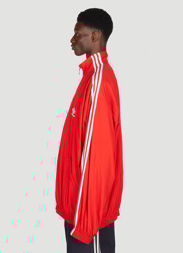 Logo Print Track Jacket Balenciaga x adidas Logo Print Track Jacket Red axb0151001