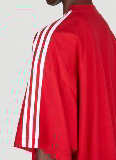 徽标印花T恤 Balenciaga x adidas 徽标印花T恤 红 axb0151013