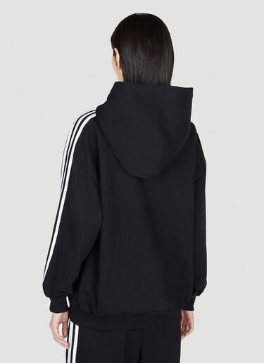 Logo Zip Hooded Sweatshirt Balenciaga x adidas Logo Zip Hooded Sweatshirt Black axb0251012