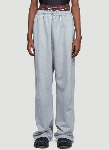 Double-Waist Track Pants Balenciaga Double-Waist Track Pants Grey bal0145084