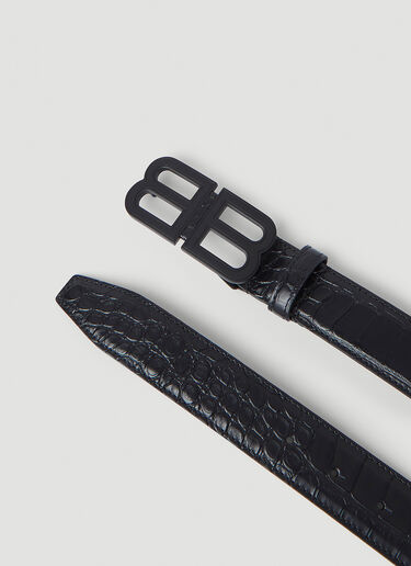 Balenciaga BB Hourglass Belt Black bal0146064