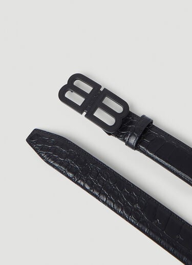 BB Hourglass Belt Balenciaga BB Hourglass Belt Black bal0146064