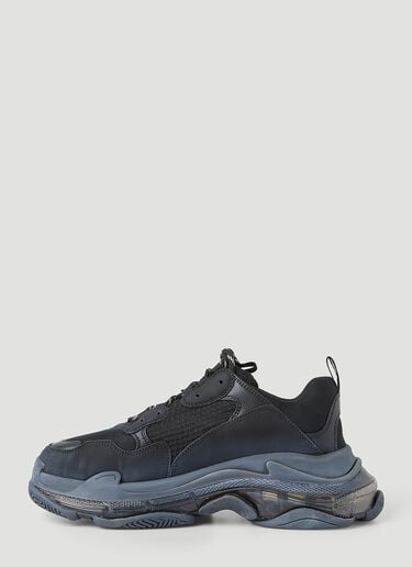 Balenciaga Triple S Clear Sole Sneakers Black bal0147017